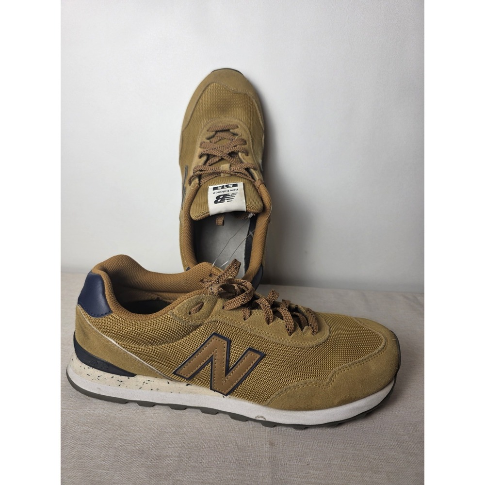 New Balance Men's Mustard 515 Mesh Low Top Lace-Up Sneaker‎ Size 11.5